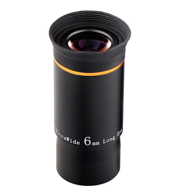 SVBONY Telescope Eyepiece Fully Mutil Coated 1.25 inches Telescope Accessories Set 66 Degree Ultra Wide Angle HD 6mm for Astronomy Telescope - Image 1